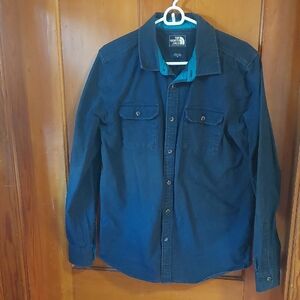 The North Face Dark Blue Long Sleeve Shirt